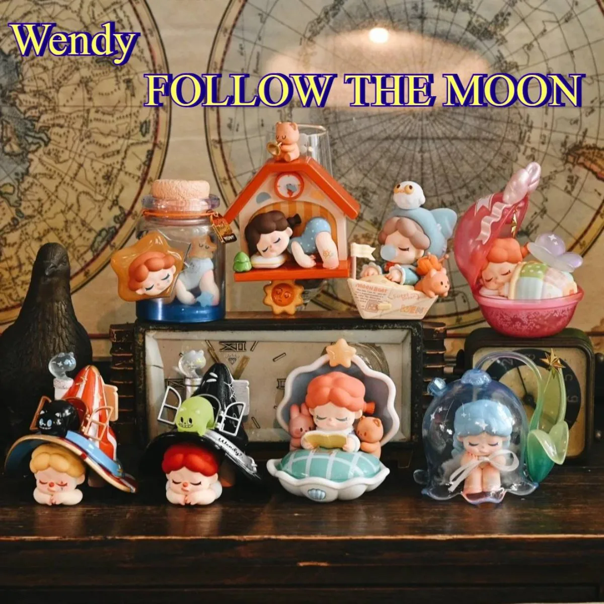 

Wendy FOLLOW THE MOON Series слепая коробка милая модель загадочная коробка сумка для догадок куклы украшения коллекционные подарки-сюрпризы