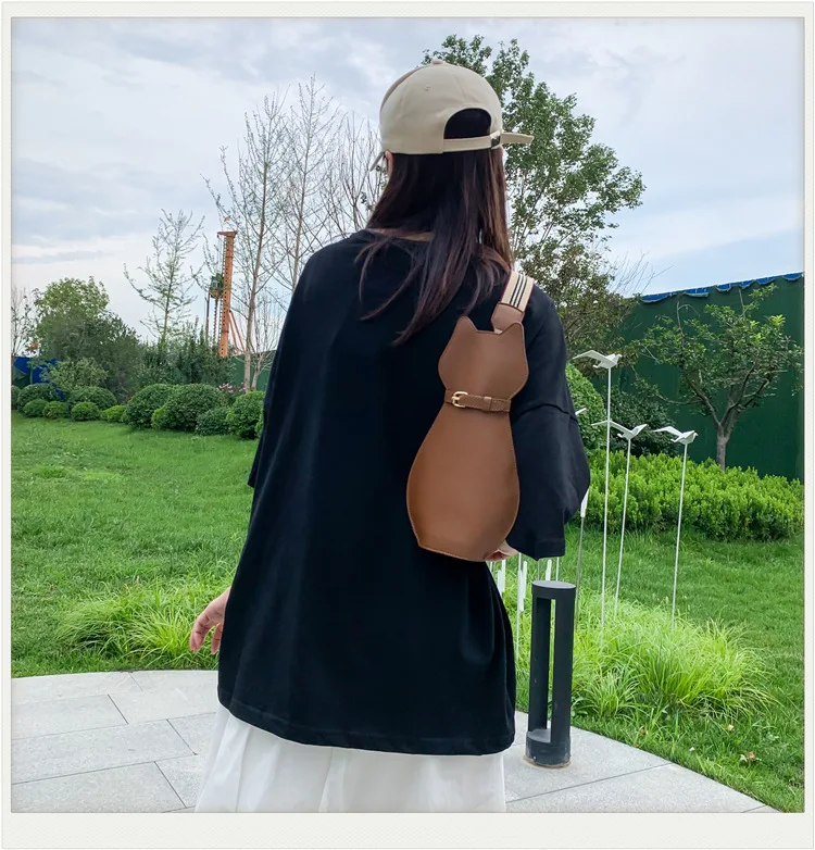 Fun Cartoon Cat Style Purses and Handbags for Women Novelty Handbag Girls Shoulder Crossbody Casual Female Clutch Designer Bag
