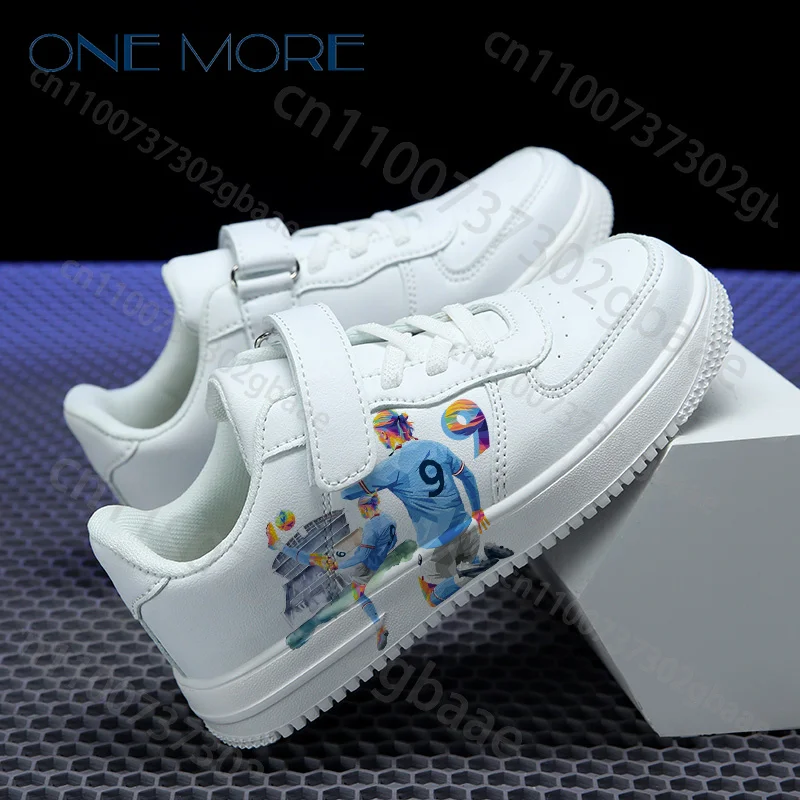 

9 GOAT Kingdom of Norway Football Matches Boys Girls Youth Soft Sports Shoes Blue Interest Style Comfortable Shoes