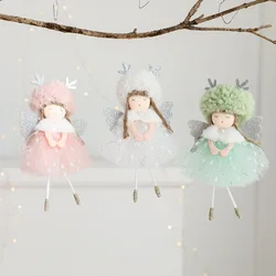 Christmas Angel Dolls Merry Christmas Tree Decoration for Home 2023 Cristmas Xmas Navidad Natal Noel Gifts Happy New Year 2024