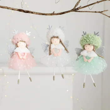 Christmas Angel Dolls Merry Christmas Tree Decoration for Home 2023 Cristmas Xmas Navidad…