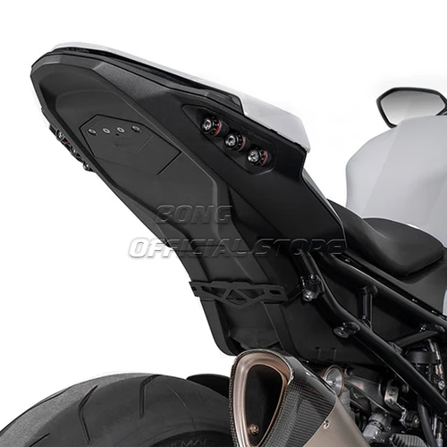 Imagen 2 del producto Soporte para matrícula S1000RR, soporte eliminador de guardabarros de montaje bajo para BMW S1000RR 2019 2020 2021 2022 2023 2024