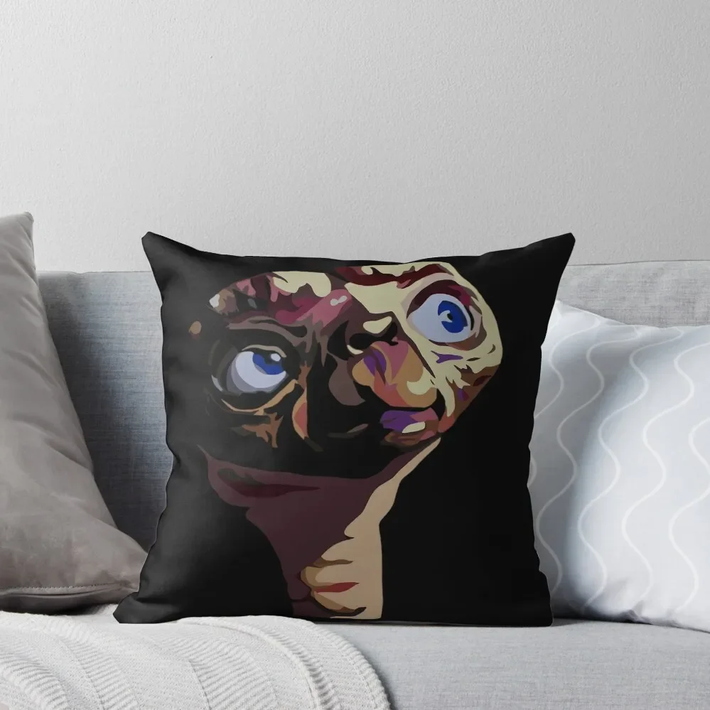 E.T. - The Extra terrestrial - Pop Art . \t Throw Pillow Covers For Sofas Christmas Pillowcase luxury home accessories pillow