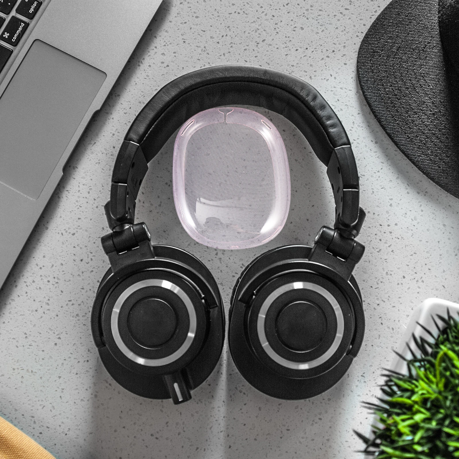 

1 Pair Tpu Earphone Cover For Wireless Headphone Resistant Non Slip Ear Pad Protector Case Earphone Shell Headset