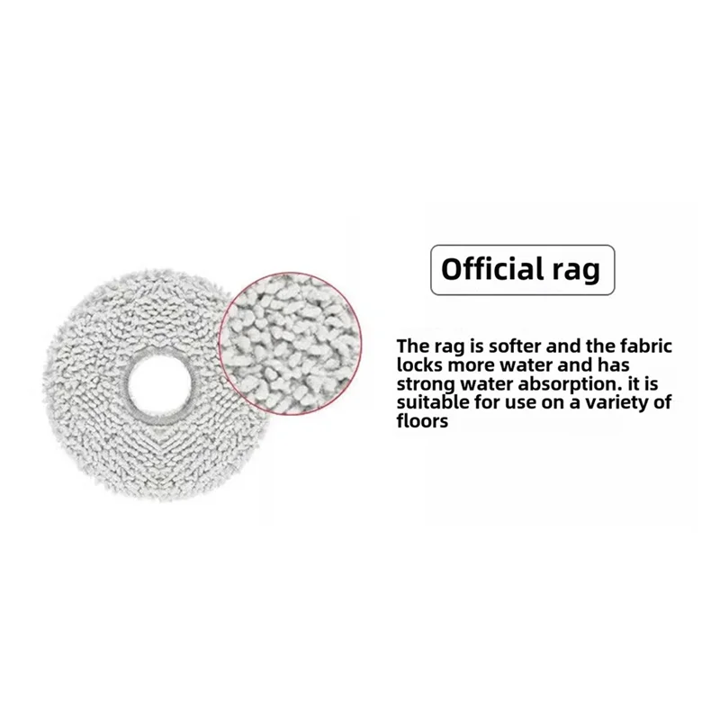 ABLL-vervangende onderdelen accessoireset voor Ecovacs Deebot T10, T20, X1 Omni/X1 Turbo /X1 Plus stofzakken dweildoeken