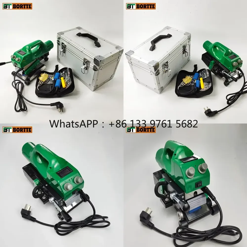 WSQ Plastic Hot Wedge Welding Machine Pp Farm Pond Liner Hdpe Geomembrane Plastic Welding Machine