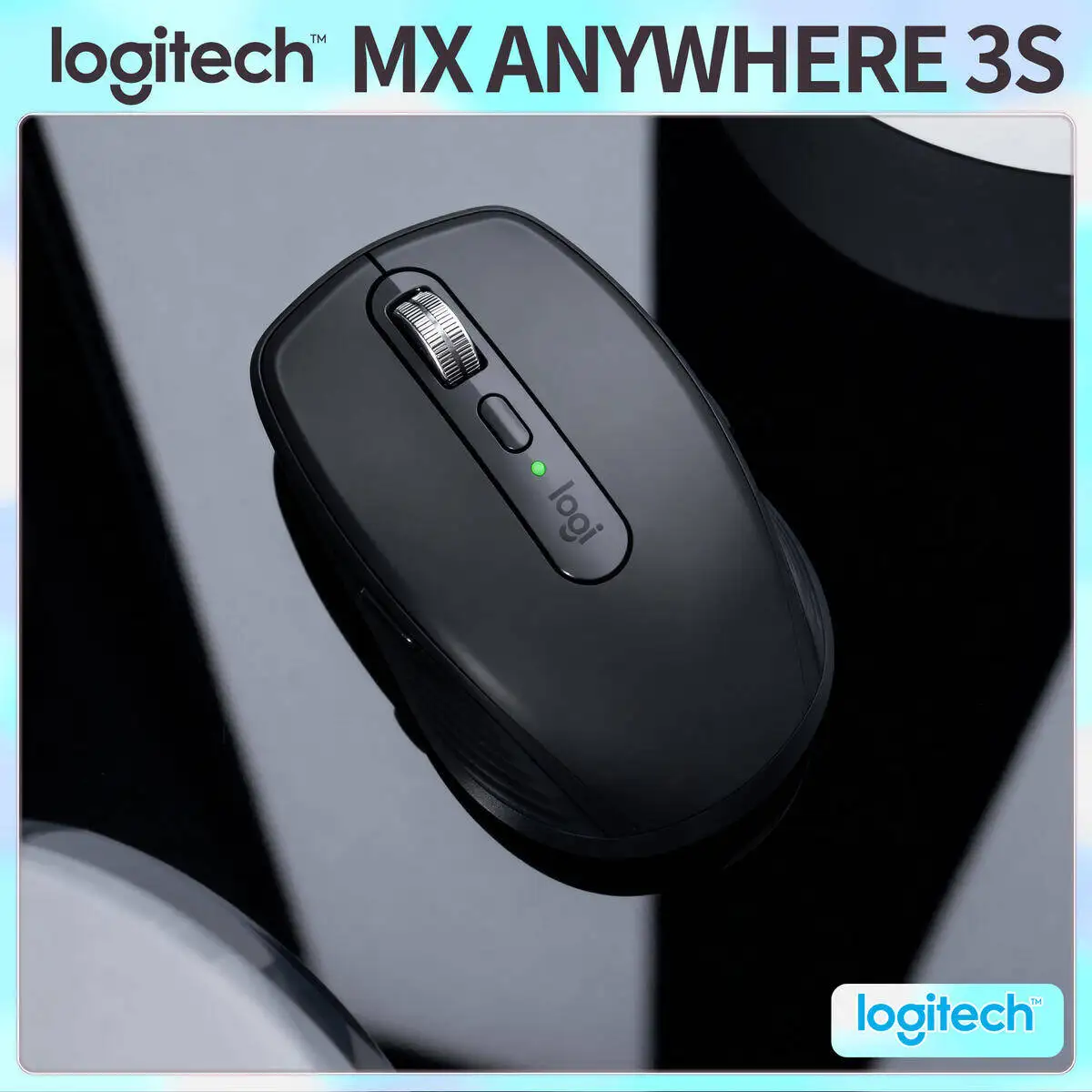

Office-Grade Logitech MX Anywhere 3S Mouse Wireless 8K DPI Silent Click Rechargeable Portable for PC Mac Travel Gaming Use
