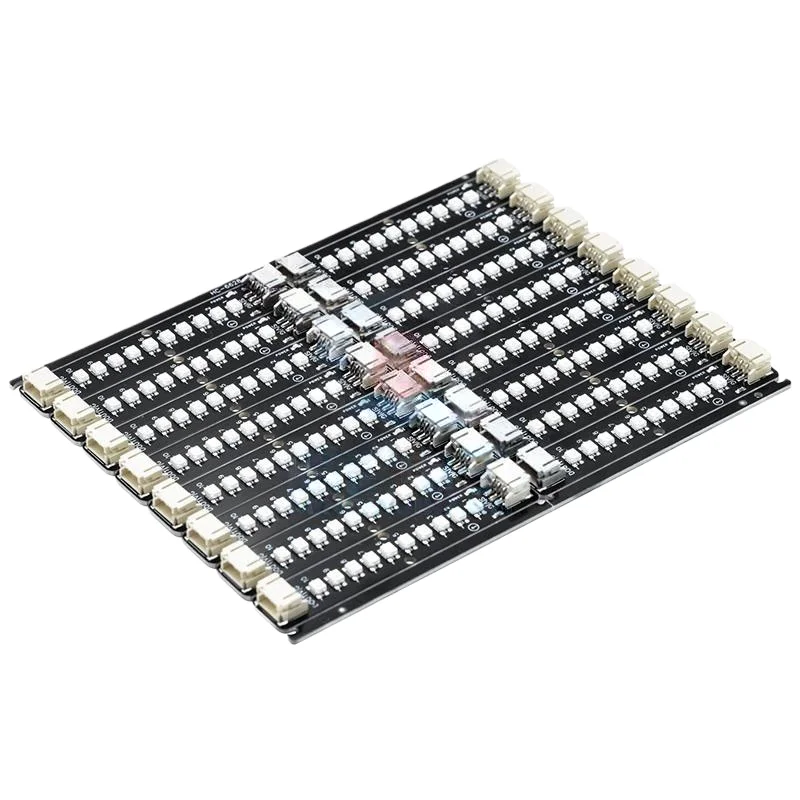 Faixa de luz LED RGB WS2812B programável 5V luz de tira multicolorida que muda de cor compatível com kit Arduino ESP32
