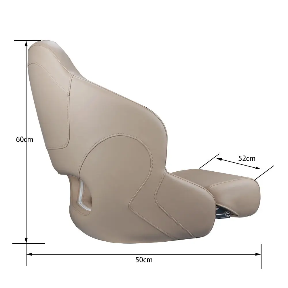 الملحقات البحرية مقعد الخوذة أجزاء القوارب مقاعد عائمة الوجه المتابعة تعزيز الكابتن مقعد القارب للقارب #3