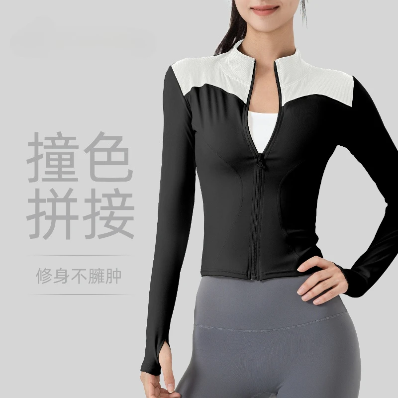 jaquetas-esportivas-femininas-respiraveis-e-de-secagem-rapida-camisas-equestres-confortaveis-de-manga-longa-com-ziper-completo-top-casual-para-fitness-e-equitacao