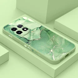 Marble Texture Phone Case For Oneplus 12 12R 11 11R 10 10R 10T 9R 9RT 9 8T 8 7 7T Pro 5G Liquid Silicone Cover