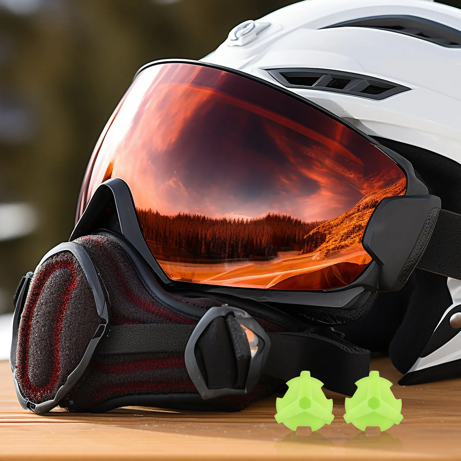 High-Strength Universal Visor Screw Kit Fits Motorcycle Dirt Bike Bicycle Football Cycling Helmets Reliable Plastic