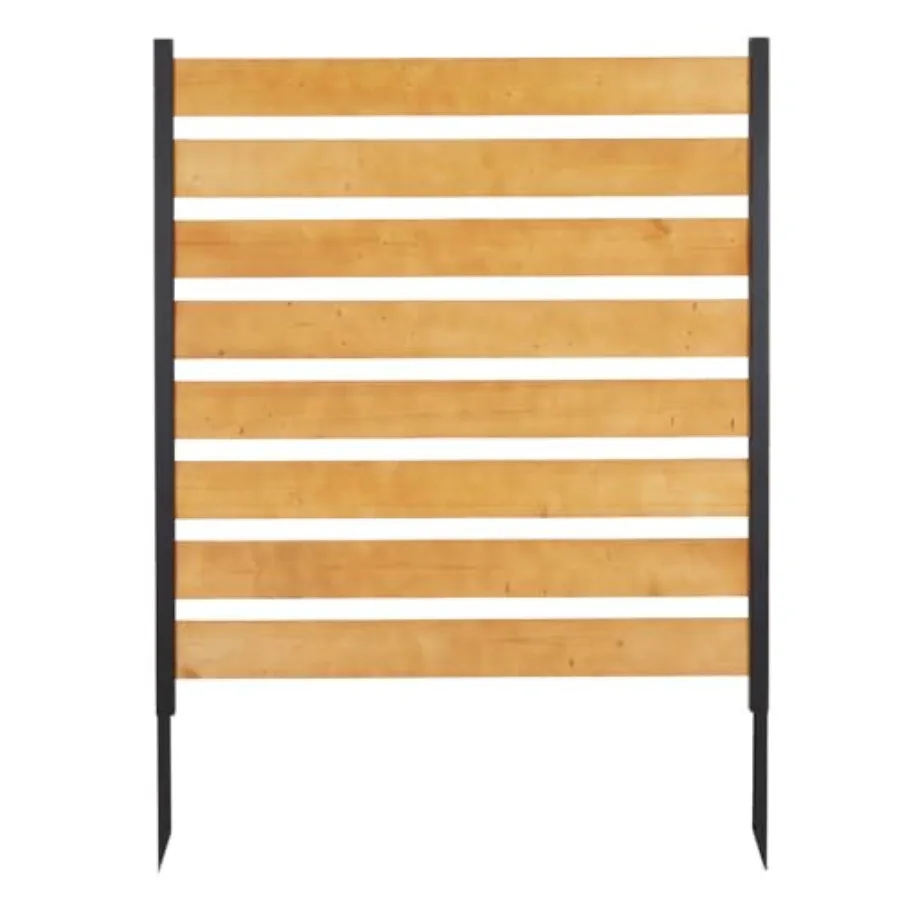 

Панели для ограждений, не требующие копания, для улицы, садовые ограждения, деревянные панели для кондиционеров, для уличных мусорных баков