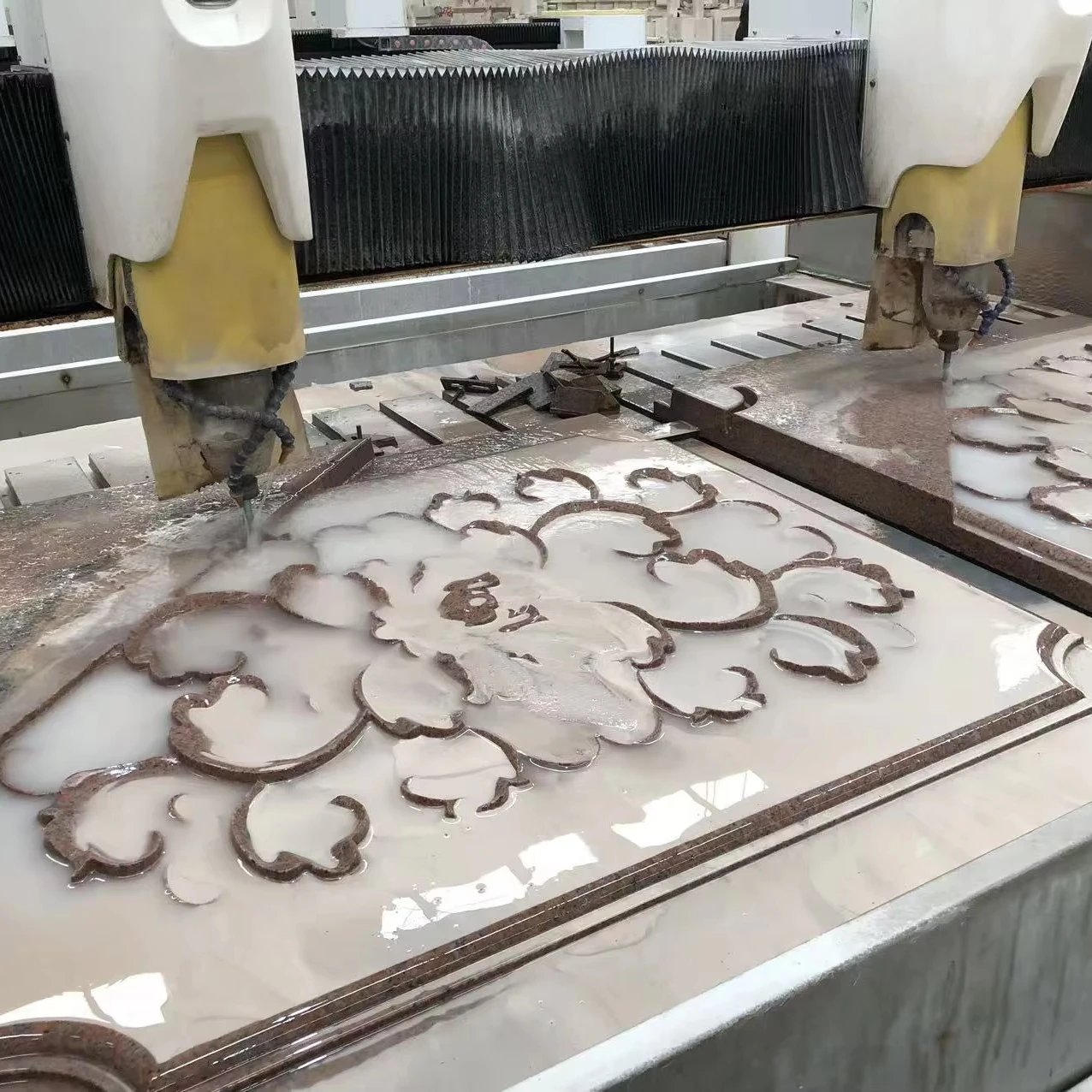 4 Head High Precision CNC  Engraver, for Stone Marble & Granite Memorial Tombstones & 3D Sculpture