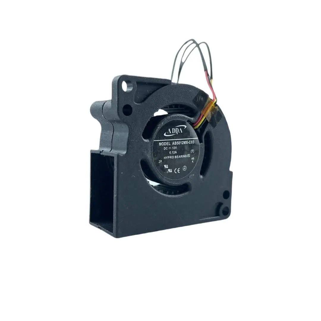 

FOR ADDA AB5012MX-C03 50x50x20mm 12V 0.12A Hydraulic Bearing DC Blower Turbo Fan 3-Pin