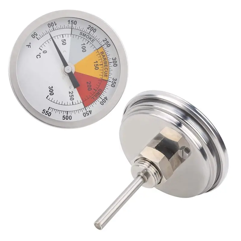 M02K-For Metallurgy Barbecue Chemical Grill Thermometer 1/2In Smoker Temperature,IP55 High Temperature For Family