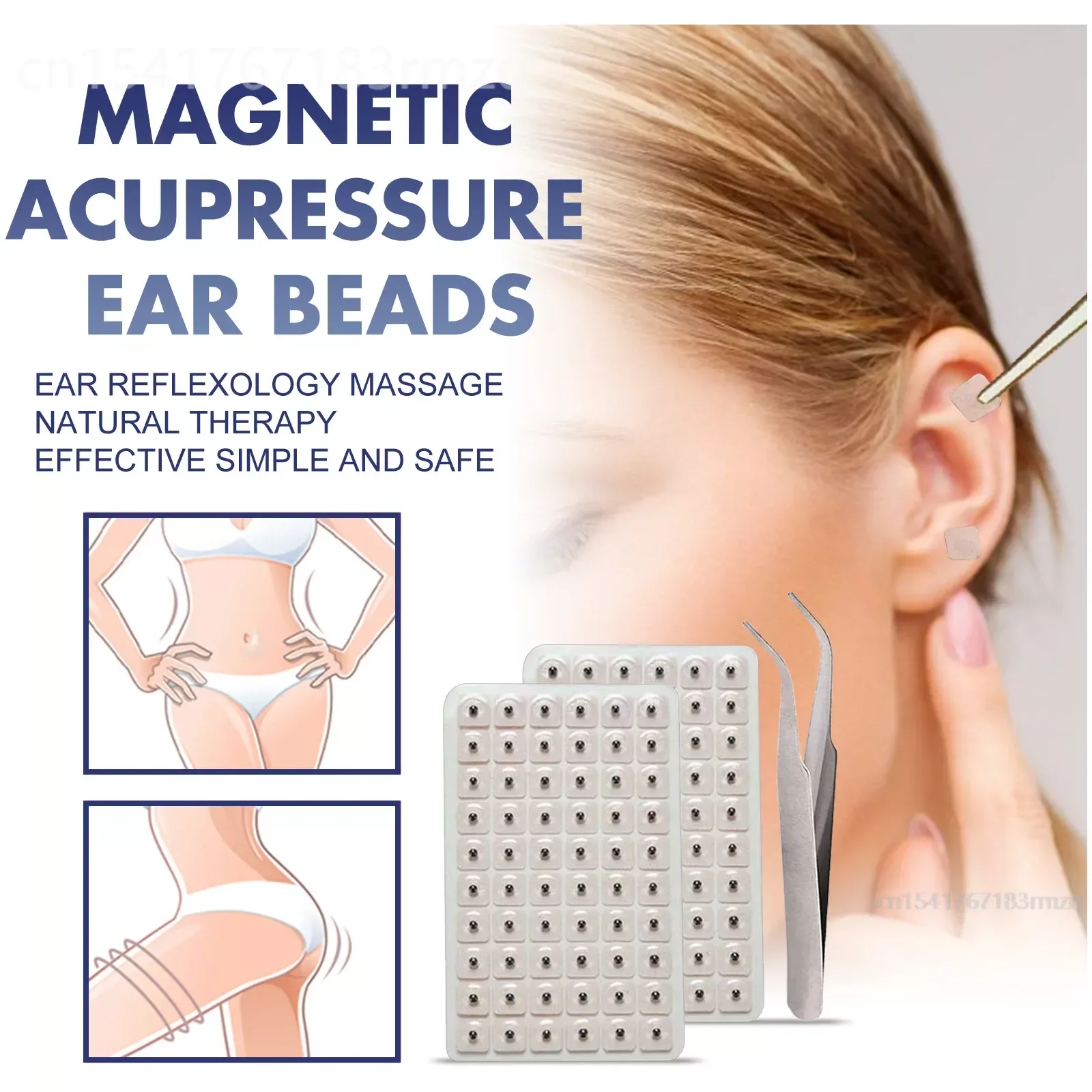 보청기 Ear Seeds Acupunctures Kit 120pcs Magnetic Beads Therapys Auricular Ear Auriculotherapy Acupunctures Therapys Ear 귀청소