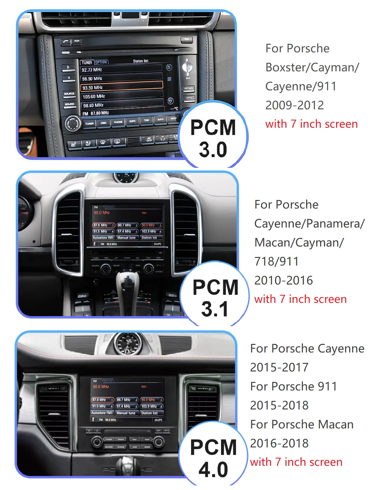 ISUDAR CarPlay adapter For Porsche Panamera Cayenne Macan Cayman Boxster 911 718 Android Auto ai box carplay smart car system