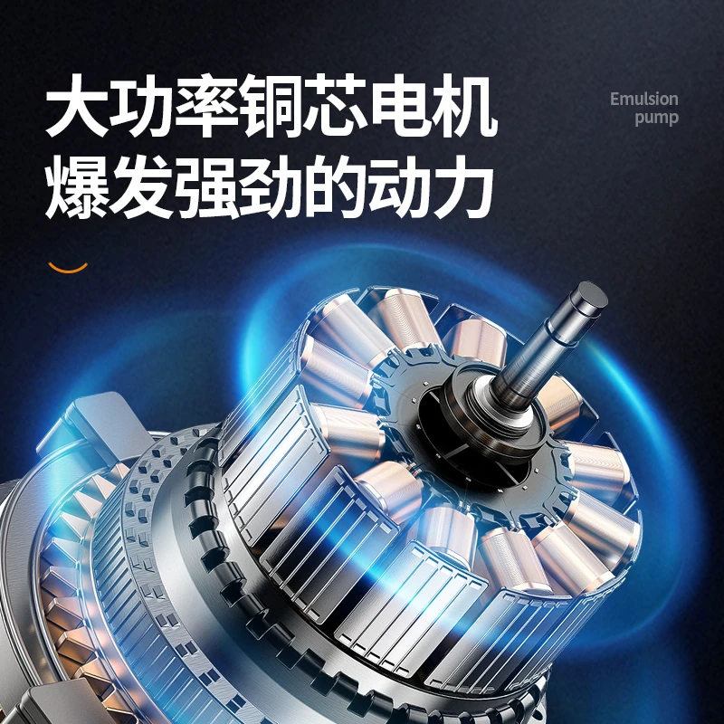 Emulsifying pump pipe 304 stainless steel shear dispersion mixing food hygiene a three-stage mixing tank homogenizing machine