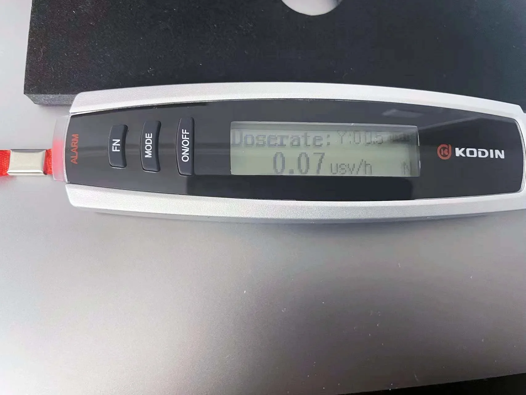 

x-ray y-ray cumulative dose radiation dosimeter nuclear radiation detector