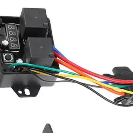 12v Digital Thermostatic Fan Switch Kit Adjustable Temperature Controller For Motorcycle And Electric Vehicle Cooling System