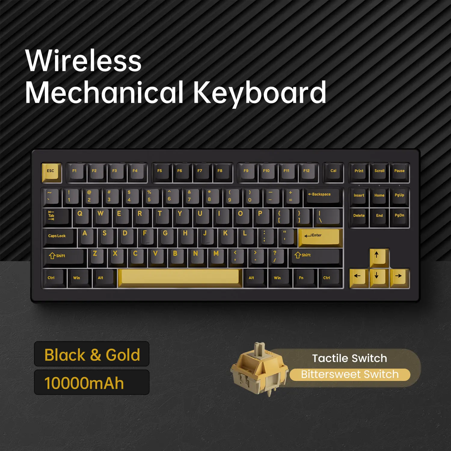 Teclado Mecânico Akko 5087 V3 TKL Bittersweet