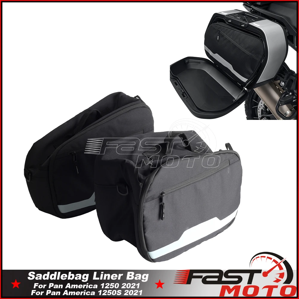 

For Pan America 1250 21+ Accessories Sport Luggage Case Liner Bags RA1250 RA1250S Sport Top Case Liner Bag Side Case Lining Bag