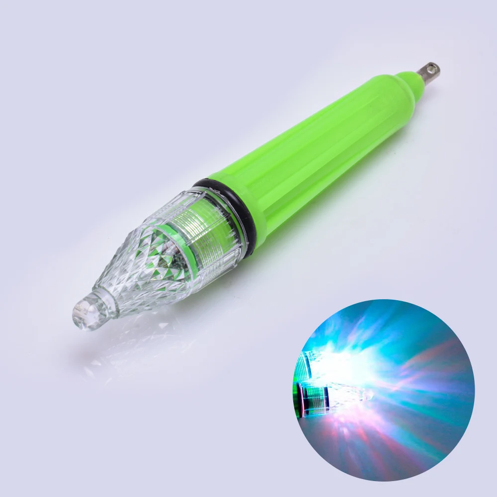 1 LED (Without battery)deep-sea fishing lure light underwater fishing night fishing light collection fish light fluorescent rod