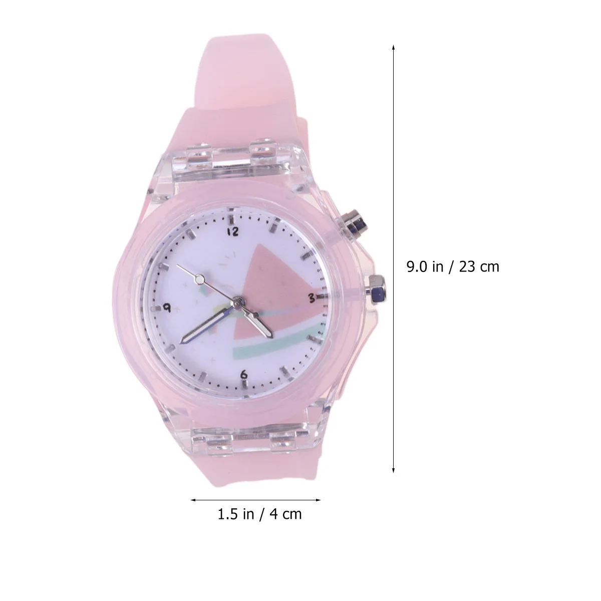 سوار معصم كرتوني مضيء في الظلام لمتين لساعة الرسوم المتحركة