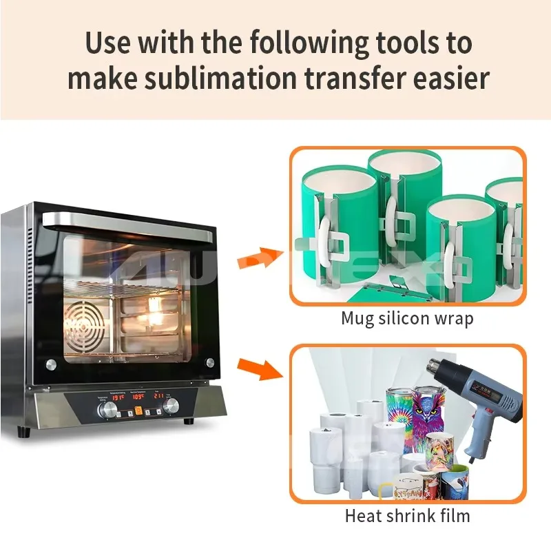 60L vacuum oven heat transfer