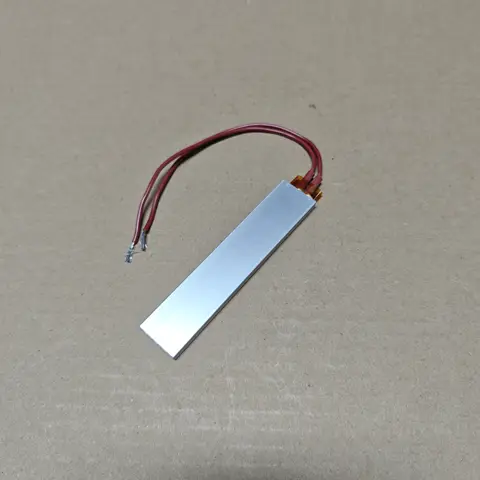 110V Aluminum PTC Heater 100x21x5mm Constant Ceramic Plate Heater 160 Degrees Electric Heating Element