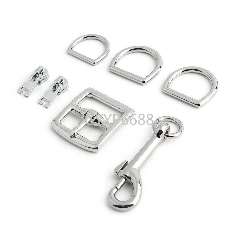 1/4/10Sets Metal Eye Screw Clasp Turn Locks Twist Lock  For DIY Leather Crossbody Handbag Bags Pin Buckles D Ring Accessories