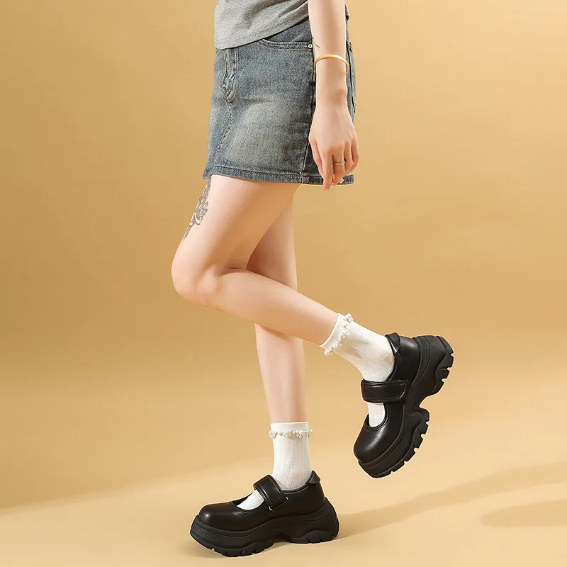 Women'S Shoes Back To School - Sepatu Platform Wanita 2026Sepatu Mary Jane