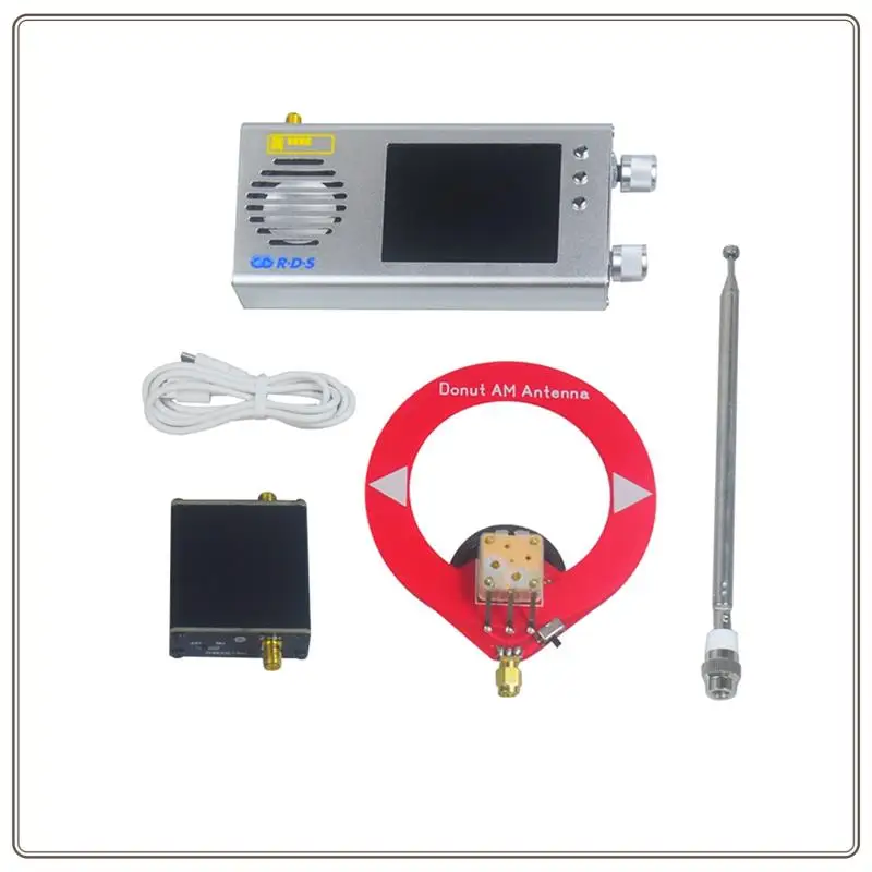 Надежный радиоприемник TEF6686, вседиапазонный FM/MW/коротковолновый/LW радиоприемник, портативное портативное радио с усилителем в форме пончика, TEF668