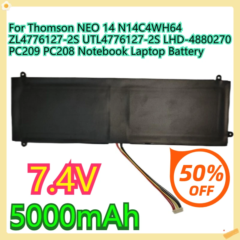 

Для Thomson NEO 14 N14C4WH64 ZL4776127-2S UTL4776127-2S LHD-4880270 PC209 PC208 аккумулятор для ноутбука