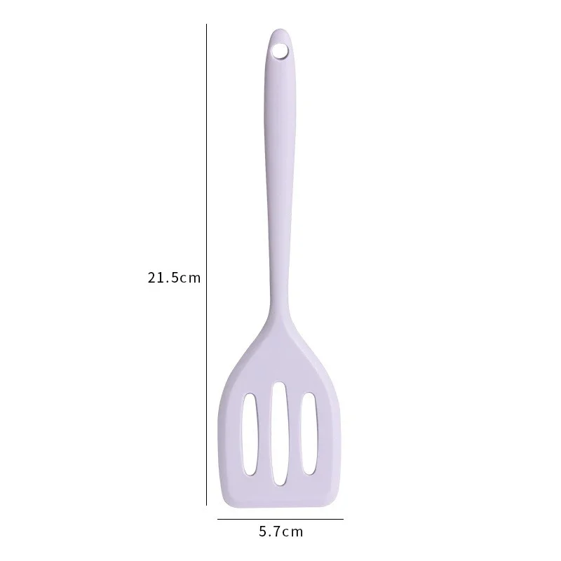 1PC Small Silicone Spatula for Household Cooking Stir Frying Kitchen Steak Spatula Pancake Spatula Kitchen Tools