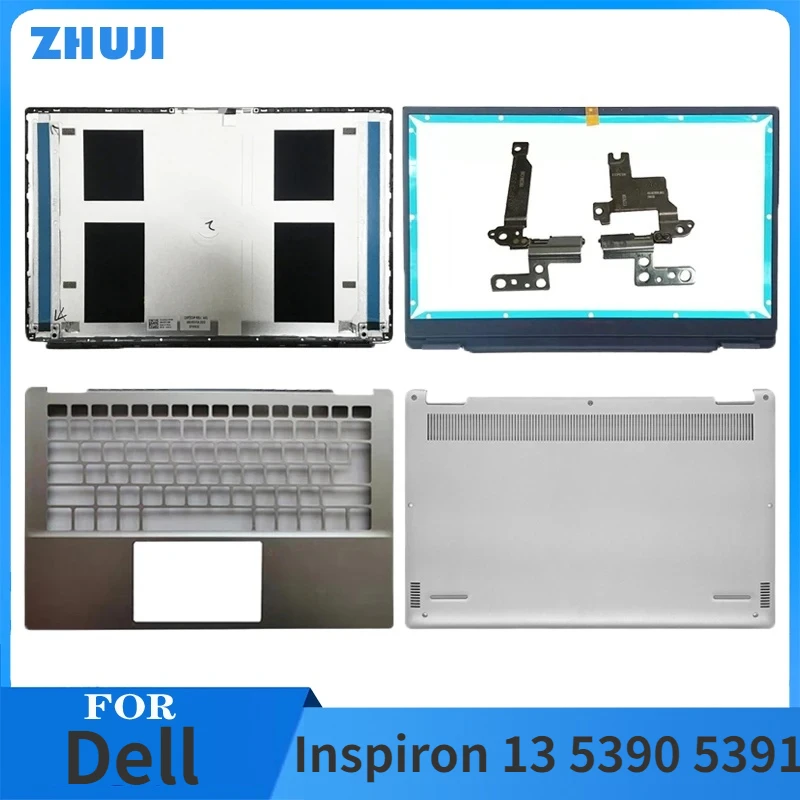 

Original NEW For Dell Inspiron 13 5390 5391 Laptop LCD Back Cover Front Bezel Hinges Palmrest Bottom Case 02XFJC 0P56CM 0YR64G