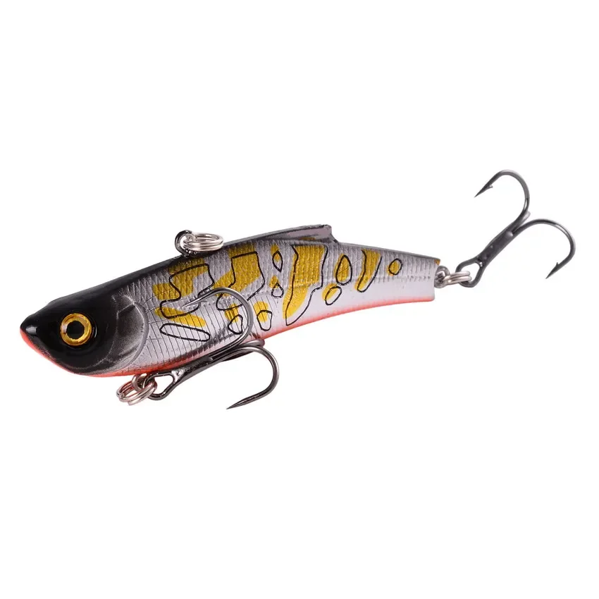 VIB Inverno Ice Sea Fishing Lures, Hard Crankbait Wobblers, Acessórios de Pesca Carpa Artificial, 11 Cores, 7cm, 18.4g, 1Pc