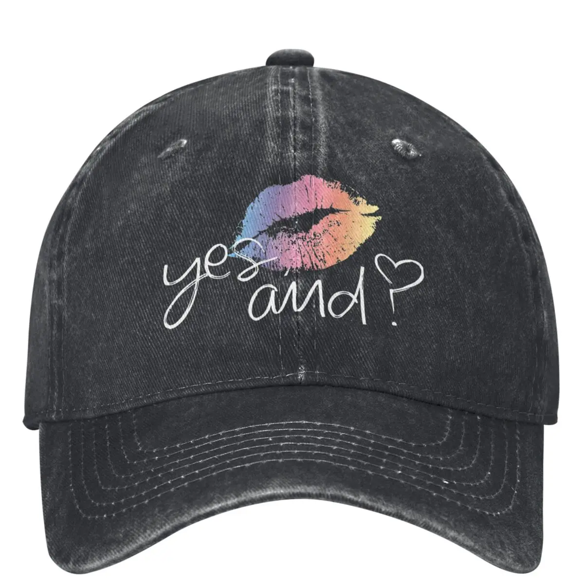 Yes And Album Songs Arianas Grandes Trucker Washed Baseball Cap Fashion Hip Hop Dad Hats Spring Female Male Outdoor Snapback Cap