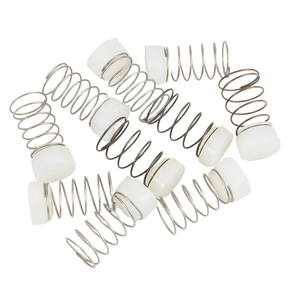 10 Sets Foot Protector Rubber Seal Pads Spring Set For 65 Type Air Compressor Check Valve-Element Pump Springs/Replacement Parts