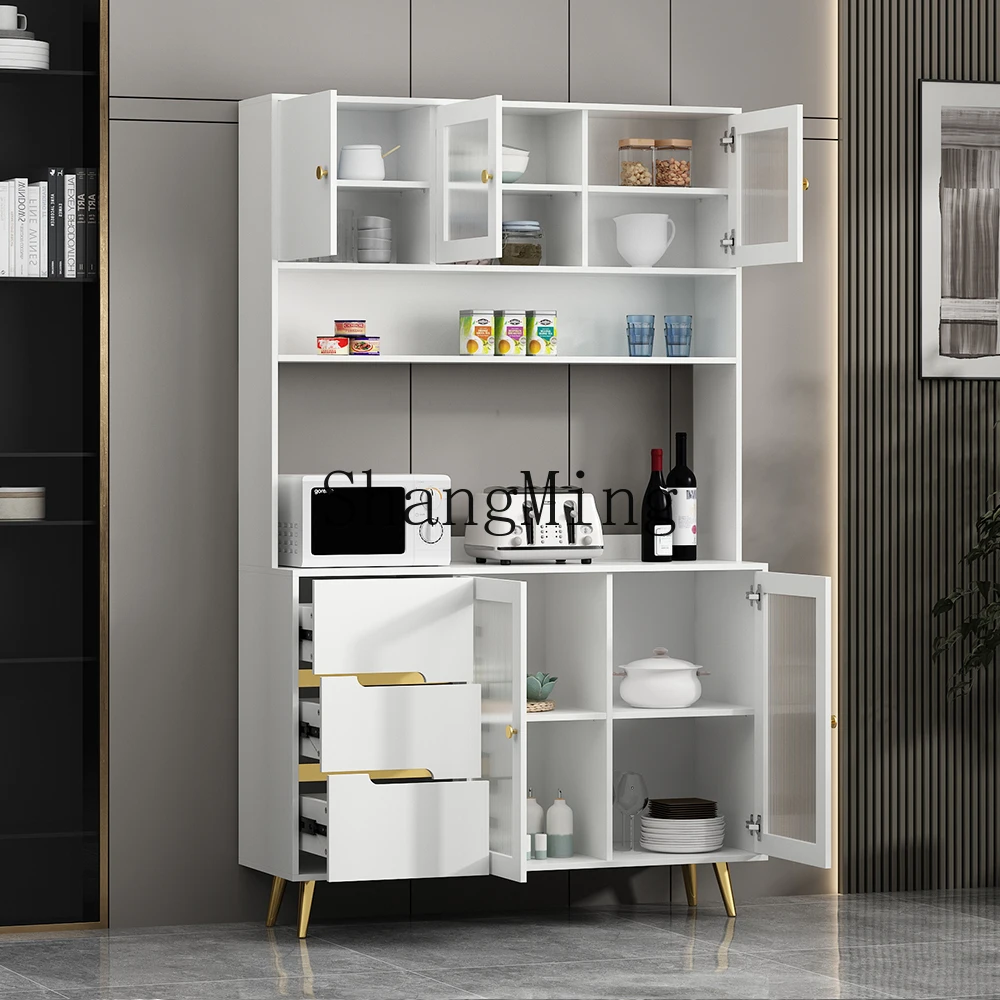 

CL Integrated Wall-Mounted High Cabinet to the Ceiling Living Room Dining Room Large Capacity Storage Cabinet