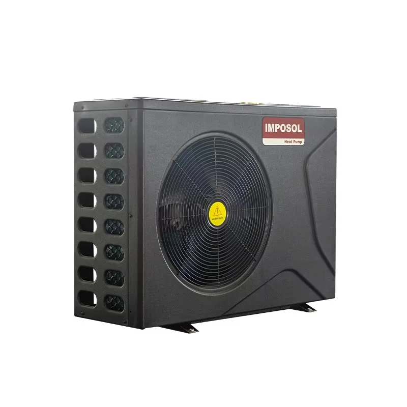 

IMPOSOL High Heating Capacity Metal Electric Outdoor DC Inverter Air Heat Pump for Household Commercial Use Heating/Cooling Spa