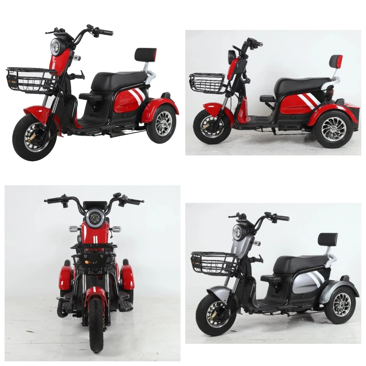 

STLF 1000W Households Electric Tricycle with Adjustable Open Body 60v Voltage for Small Scooter Use