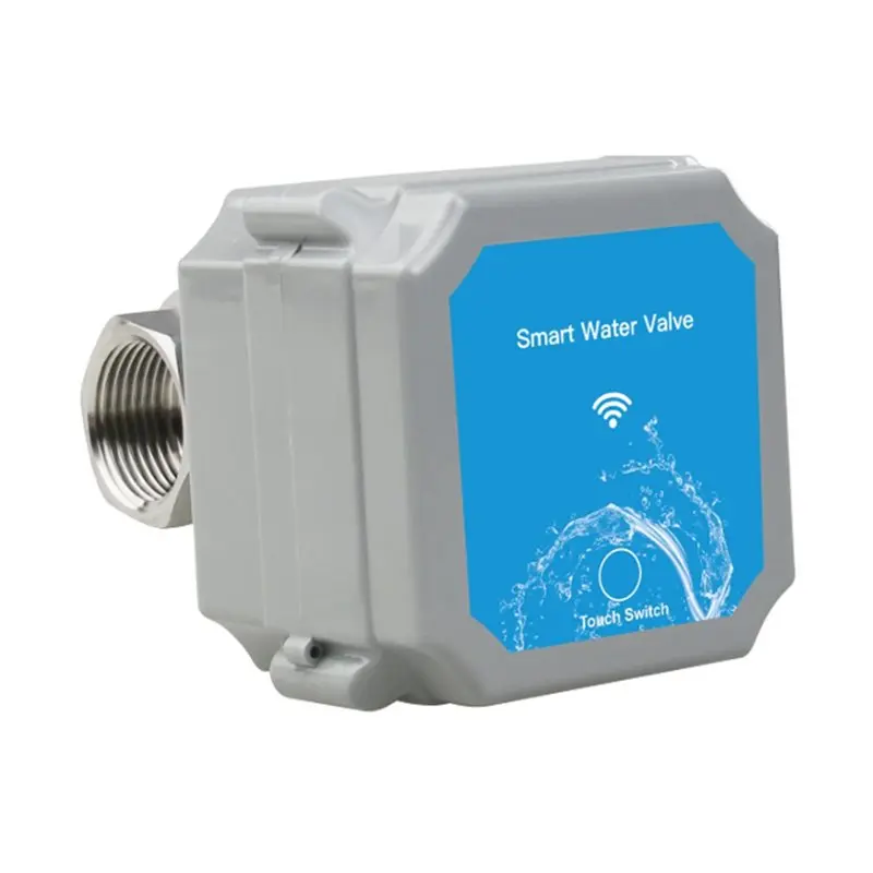 

ABJF-Tuya Wifi Water Valve Smart Life Faucet Automation Controller Open/Off Rate 0% To 100% Intelligent Shut Off Garden DN25