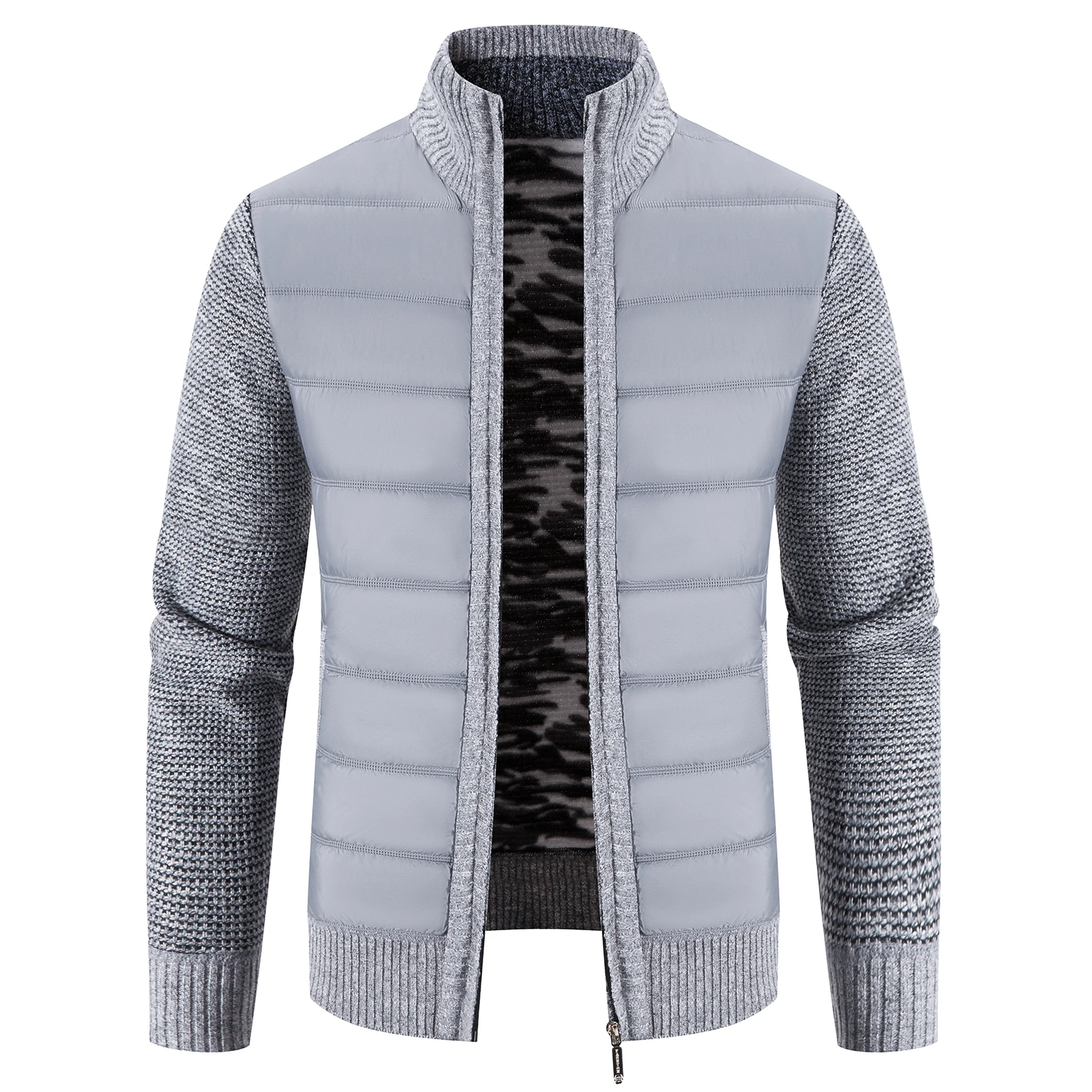 Men's Autumn Winter Sweater Baseball Coat Knit Jacket Korean Jumpers Male Windbreaker Fashion Pullovers Business Casual Knitwear