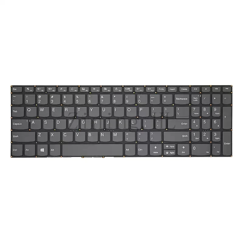 For Lenovo IdeaPad 320-15IKB Keyboard 330C-15IKB 320C-15ISK 320-15AST with a switch button in the upper right corner