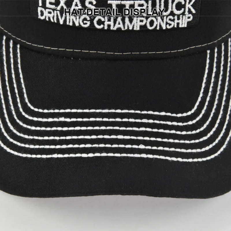 Unisex Baseball Cap Texas Embroidered Trucker Hat Mesh Hat Cap For Men Women Breathable Streetwear Summer Outdoor Trucker Cap