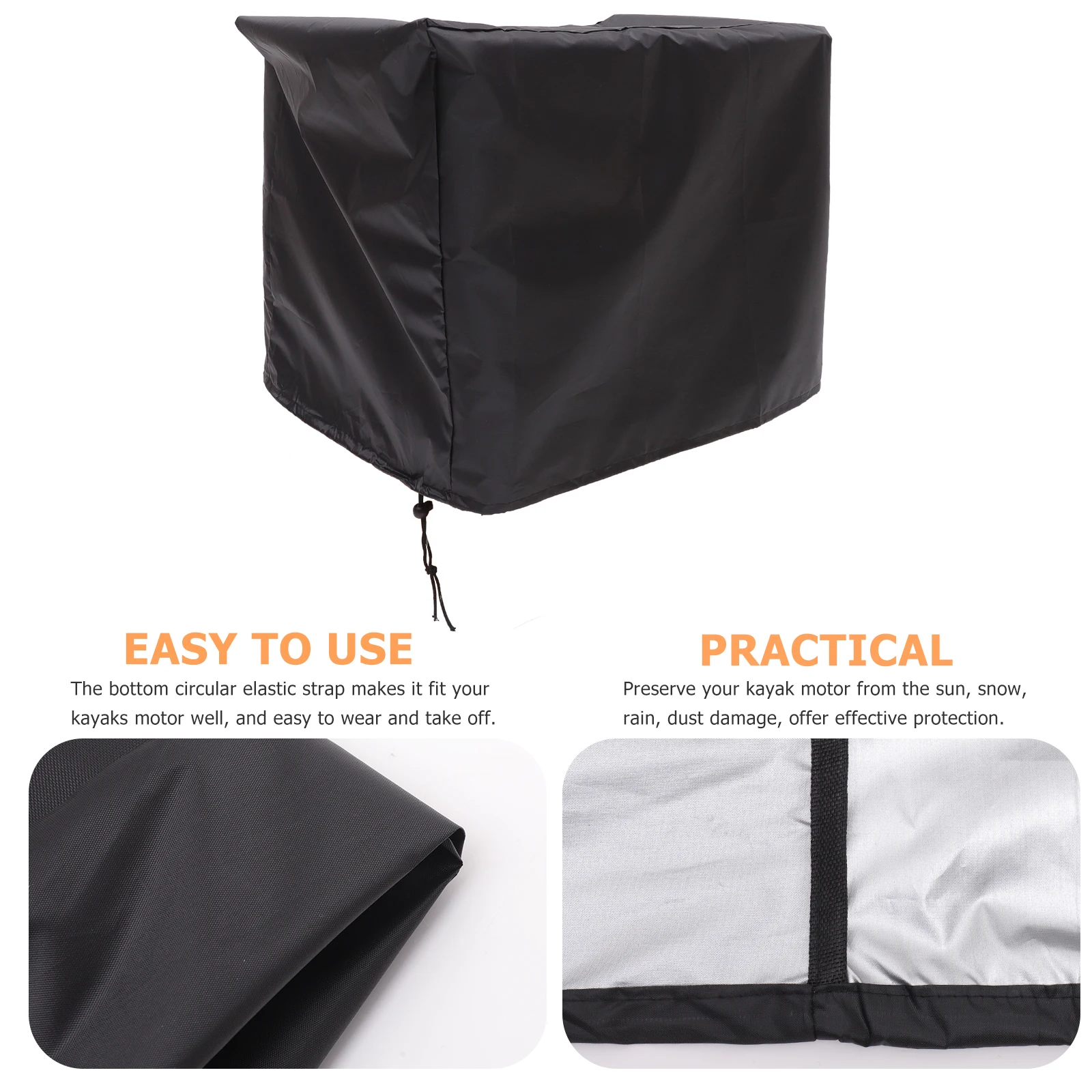 

Hood Outboard Waterproof Cover Toddler Kayak Motor Oxford Cloth Boat Protective