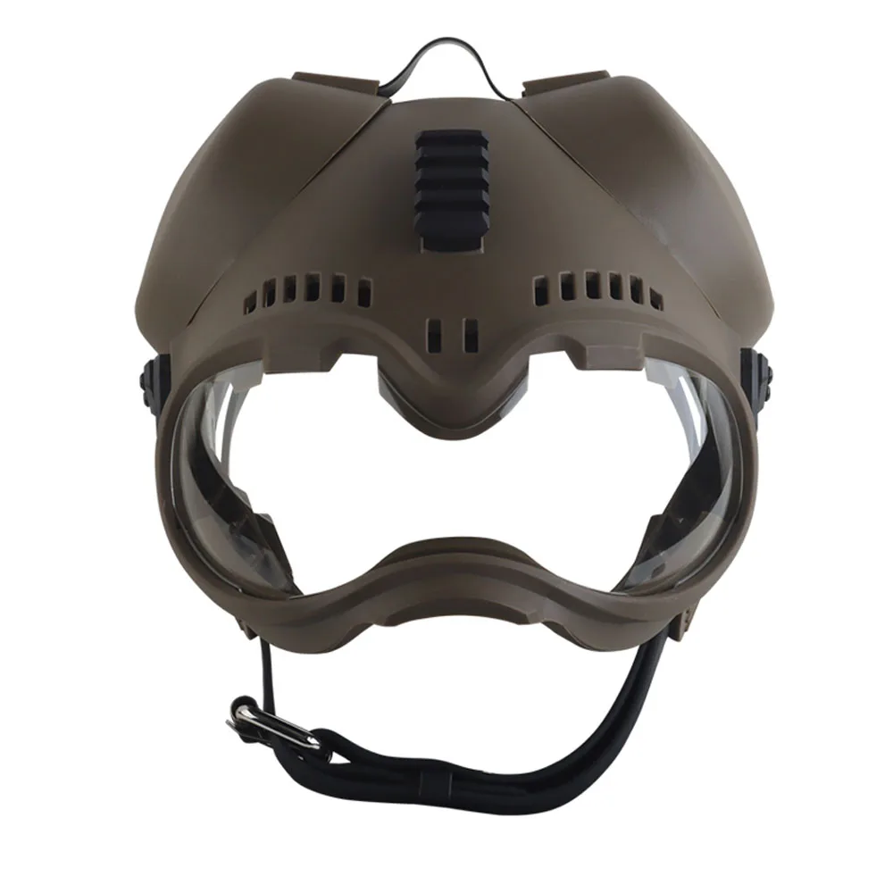 

K9 Dog Tactical Helmet Replaceable Lens Outdoor Hunting Combat Training Police Dog Protective Helmet Top With Mounted Guide Rail