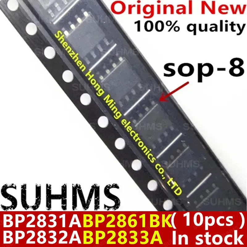 (10 Stuks) 100% Nieuwe Bp2831a Bp2832a Bp2833a Bp2861bk Bp2831 Bp2832 Bp2833 Bp2861 Sop-8 Chipset